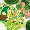 24 Sheets St Patrick's Day Stickers for Kids Make a face Sticker Make Your Own Lucky Shamrock
